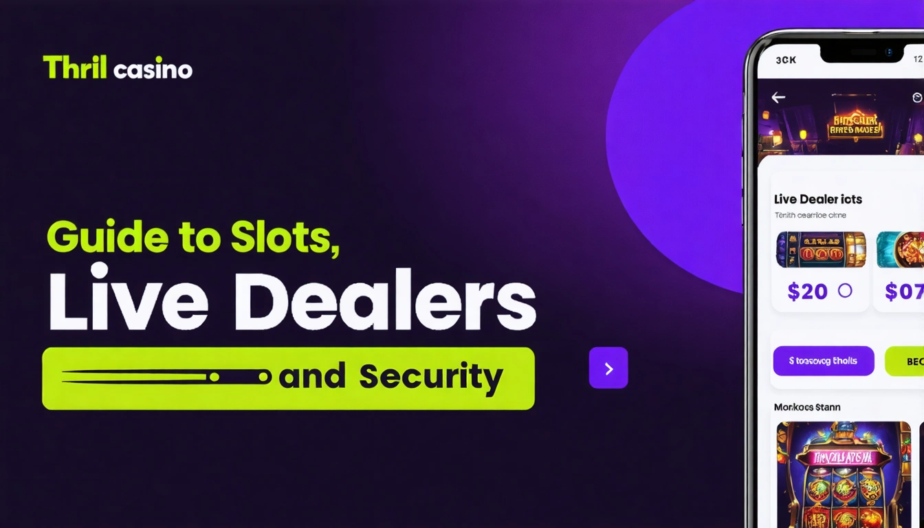 Thrill casino Guide to Slots Live Dealers and Security